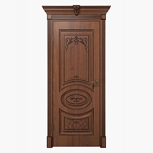 Дверь межкомнатная ВИТЕЛИЯ с патиной, экошпон (глухая)